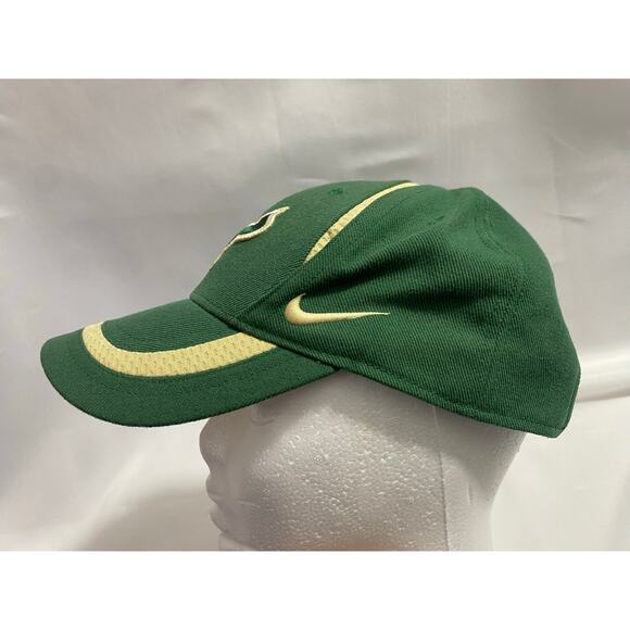 South Florida Bulls Hat Strapback Cap Mens Green Team Nike NCAA Football - Picture 9 of 10